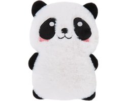 Panda - Magnetron Knuffel – Warmtekussen Kinderen – OpwMarmbare Knuffel Dier – Zachte Knuffel met Kleiballetjes – Veilig & Rustgevend – Voor Slaap & Troost - Pittenkussen