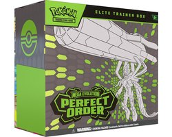 Pokémon Kaarten - Elite Trainer Box - Perfect Order - Booster Bundle - 9 Booster Packs - Mega Evolution - ETB - TCG - Pokemon Box - Pokemon Cards - Pokemon Speelgoed - Pack