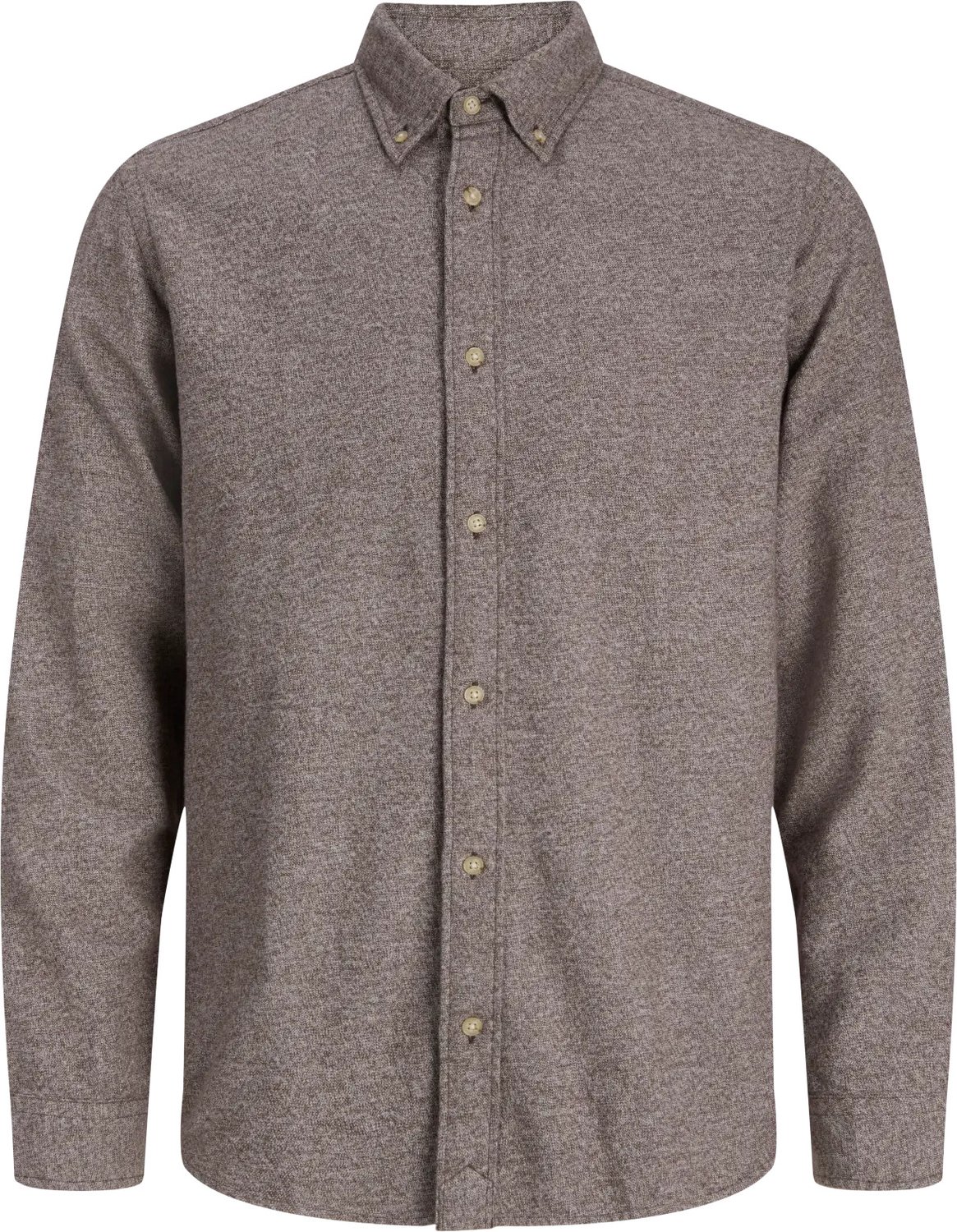 Harvey twill solid shirt regular fit - twill - beige (hot fudge)