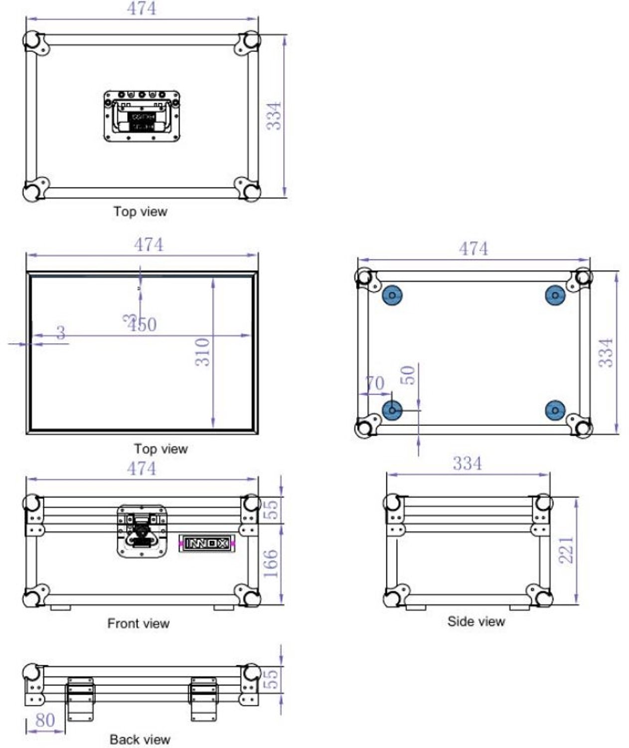 Innox IX-HX-LI-453020 - Multikleur - Innox IX-HX-LI-453020