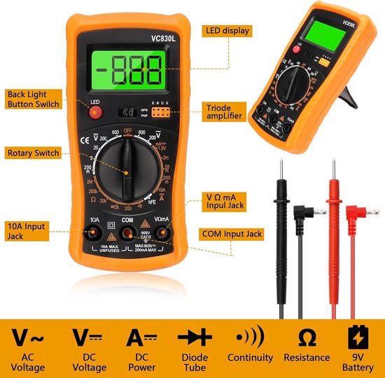 Professionele Solderkit 19 in 1 met LCD Display, Instelbare Temperatuur en 50 g Lood voor Elektronica Reparatie — afbeelding 5