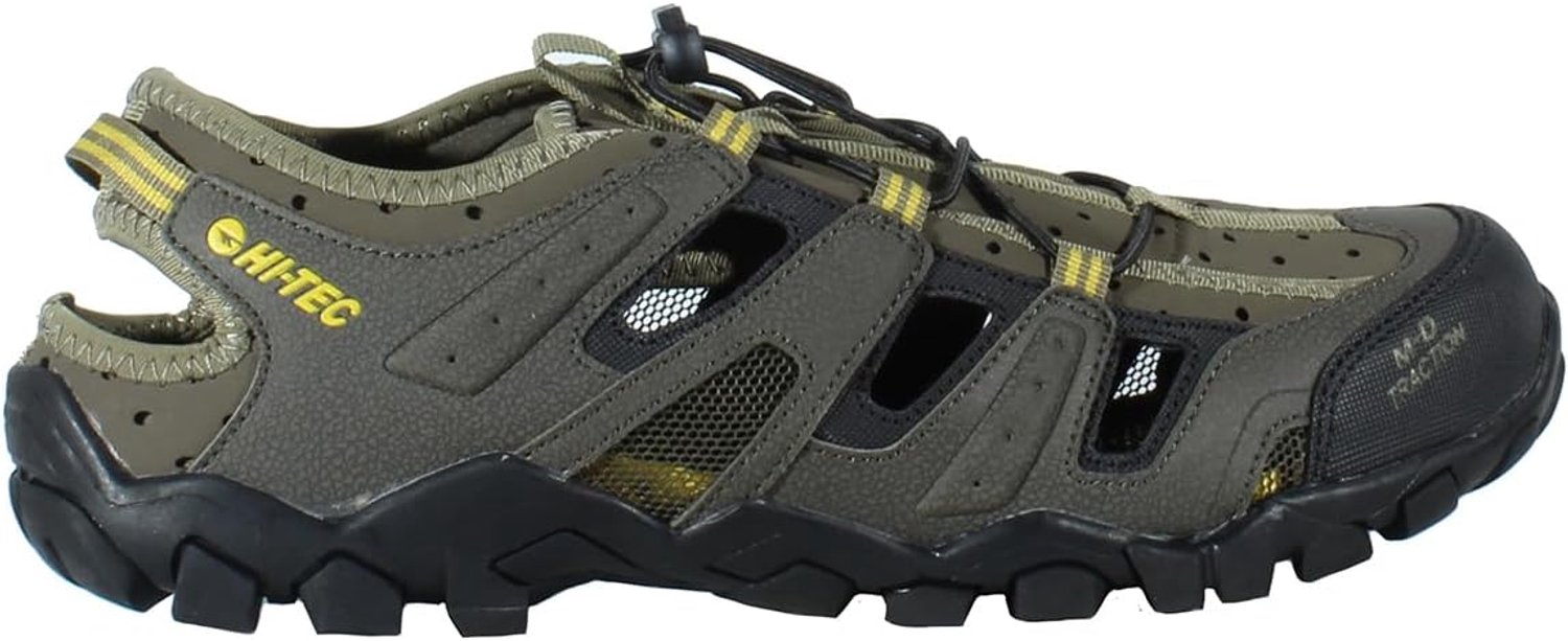 HI-TEC Millares Heren Sandalen Comfort & Grip Zwart