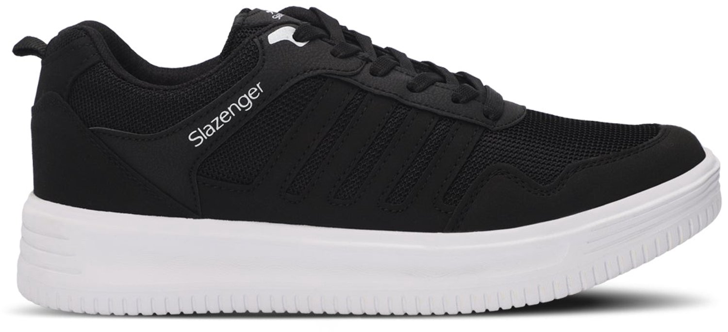 Slazenger Adapt Heren Sneakers - Zwart / Wit