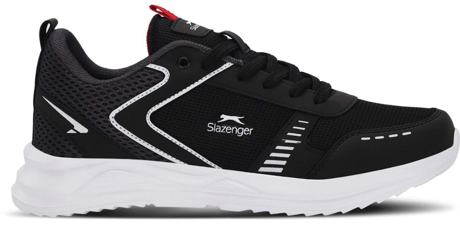 Slazenger Gummy Heren Hardloopschoenen - Zwart / Wit