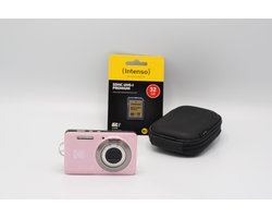 Kodak Pixpro FZ55 - Compactcamera - Roze - + 32GB geheugenkaart - + Tas