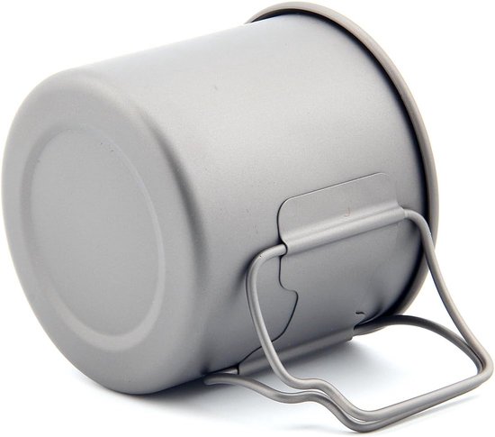 Titanium Kampeerbeker en Pan - Lichtgewicht & Duurzaam — afbeelding 2