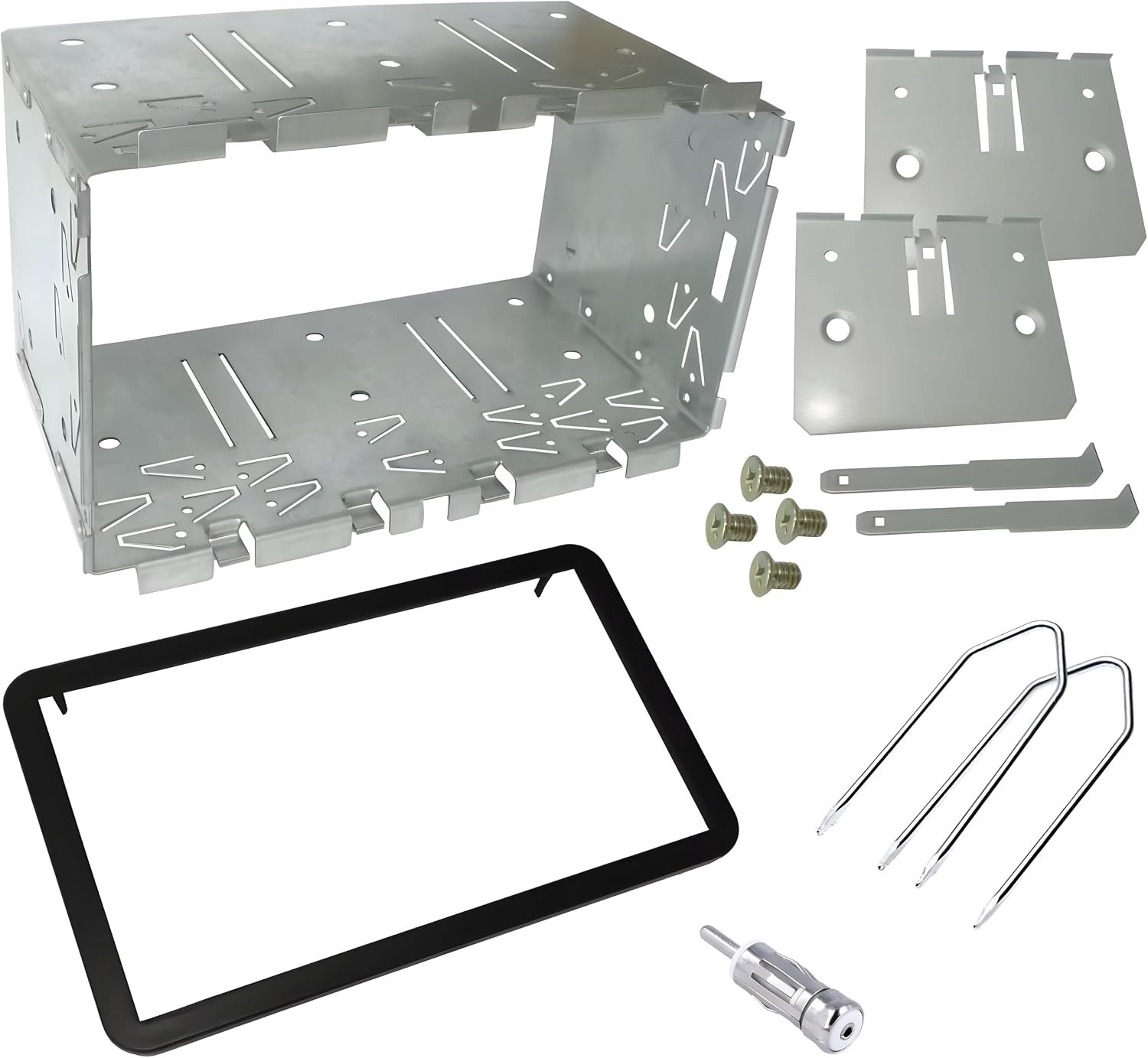 2-DIN Radio Inbouwframe Alfa Romeo 159, Brera, Spider - Merkloos