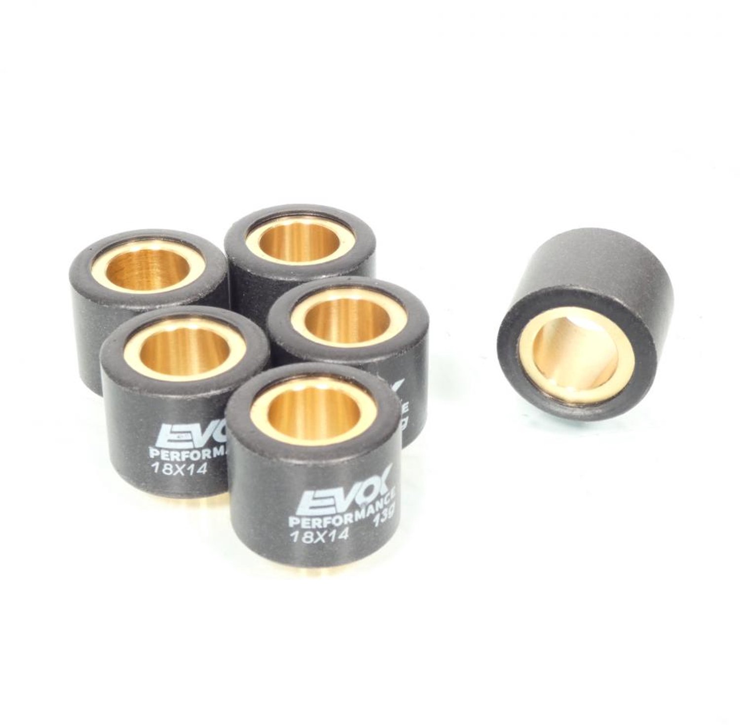 Variateurrol EVOK voor Scooter Kymco 125 Super 8 2009 18x14 13Grs Nieuw