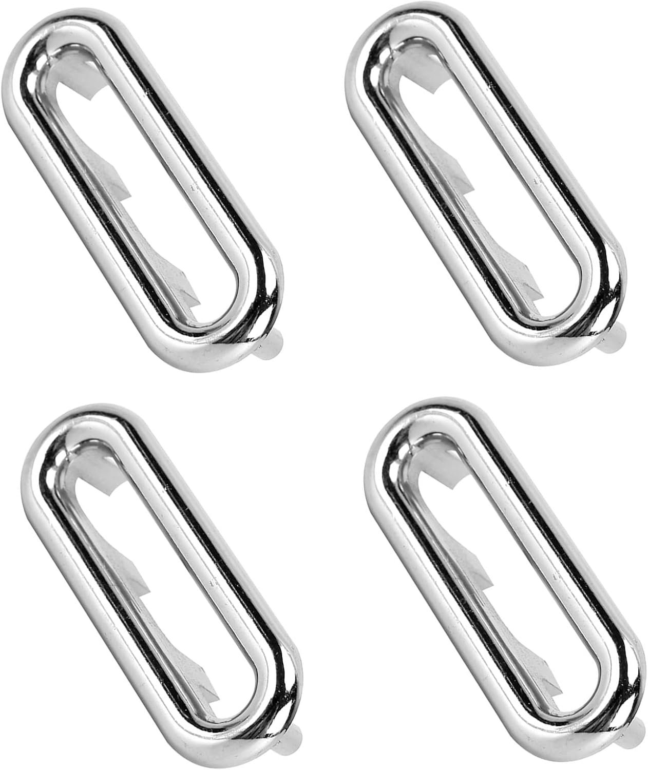 Overloop Ring Gootsteen & Badkuip - 4 Stuks - Zilver