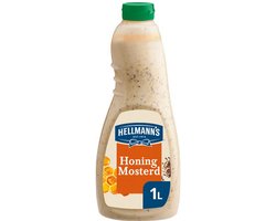 Hellmann's Dressing honing mosterd - Fles 1 liter