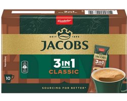 Jacobs - Classic 3in1 Sticks Oploskoffie - 10 sticks