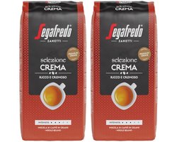 Segafredo Selezione Crema Ricco E Cremoso - Multipack - Koffiebonen - 1000g (2x500g)