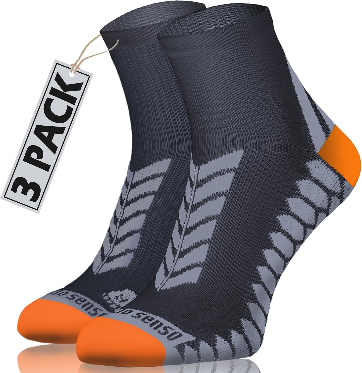 Sesto Senso Sportsokken Dames Heren 3 Paar Kleurrijk Multicolor