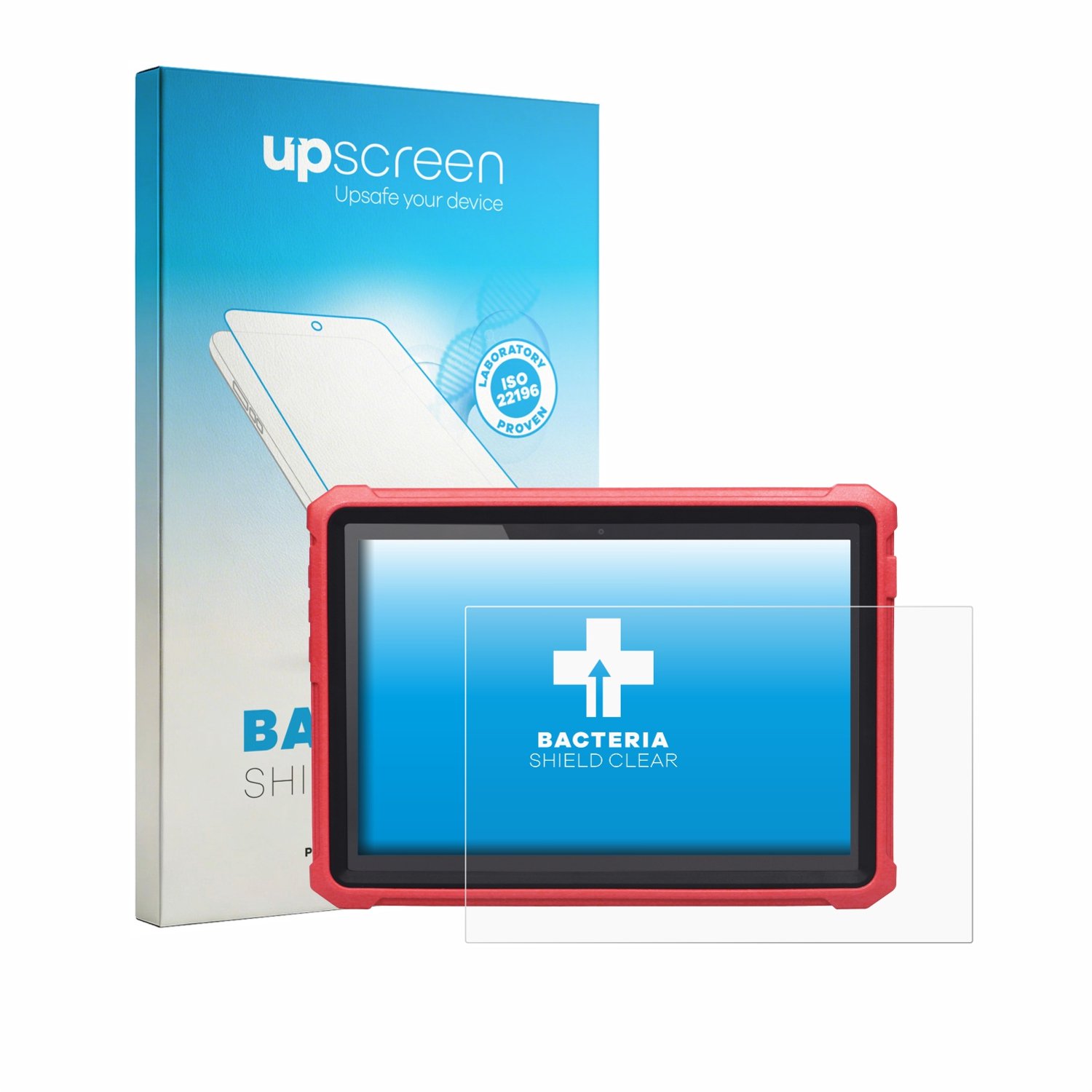 upscreen - Screenprotector voor Launch X-431 Euro Pro 5 - Folie Beschermfolie transparant antibacterieel