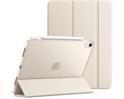 Sounix Tablet Hoes Geschikt voor Apple iPad 11 (2025) A16/iPad 10.9 Inch 10e generatie (2022) - Hoesje - Beige