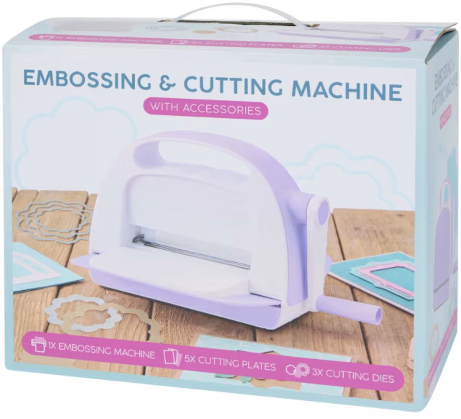 Stans- En Embossingmachine 9-Delig Knutsel