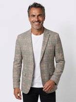 Colbert Geruit Light Grey Rust - Mister Steven - De Heerenkamer Utrecht
