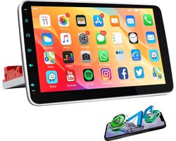 ESSGOO 1 din autoradio - Apple Carplay & Android Auto - 10.1 Inch HD kantelbaar scherm - Bluetooth - FM/AM