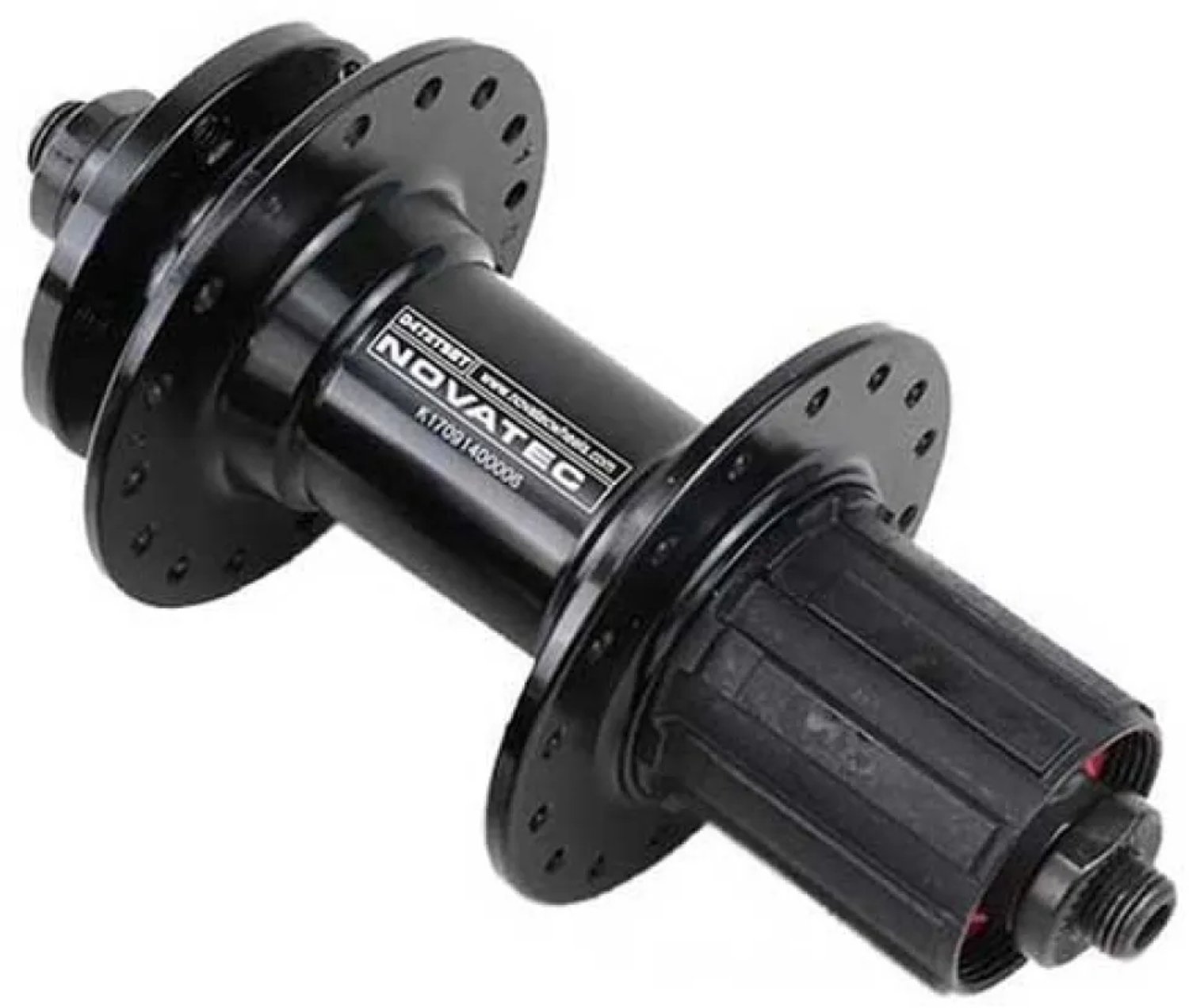 Novatec D472tsbt-b5-10s Achternaaf Zilver 32H / 151 mm