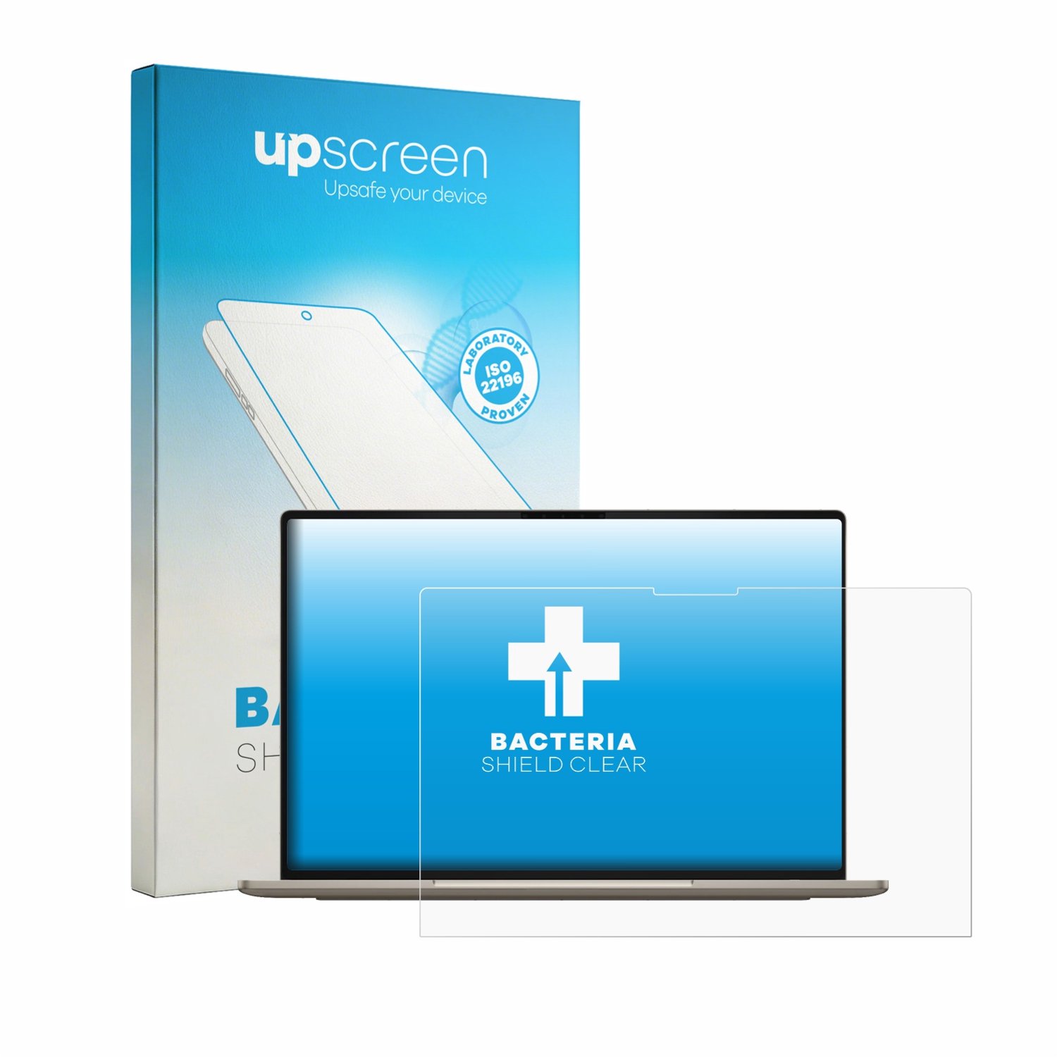 upscreen - Screenprotector voor Dell XPS Googlebook - Folie Beschermfolie transparant antibacterieel