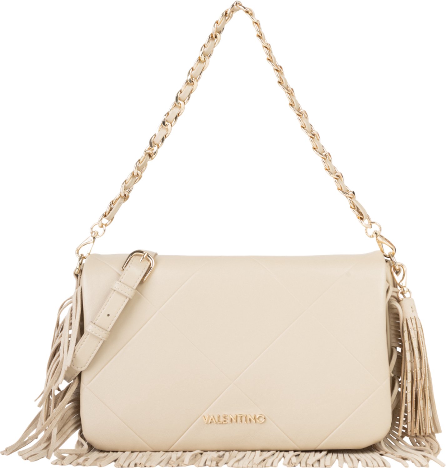 VALENTINO schoudertas Astrid Flap Bag Beige