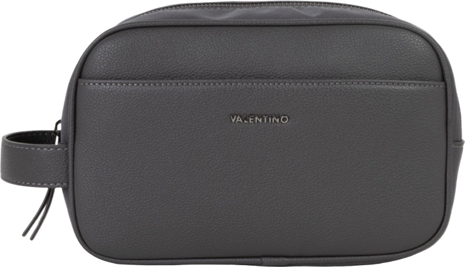 VALENTINO toilettas Vibe Soft Cosmetic Case Grigio donkergrijs
