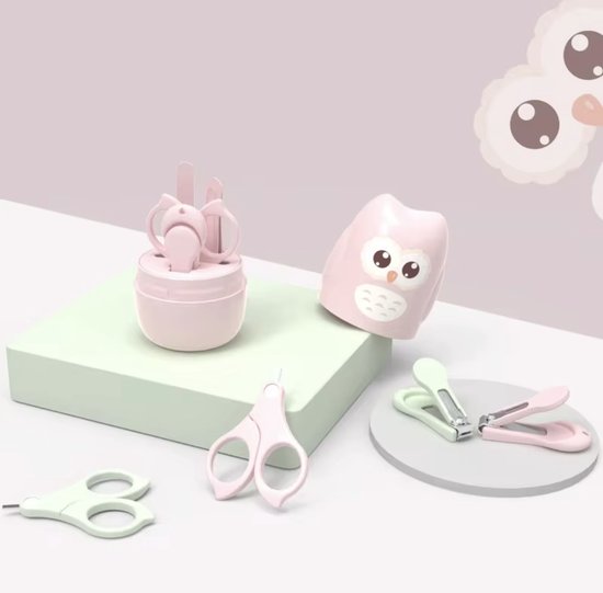 Baby Nagelvijl - baby nagelverzorgingsset - Baby Manicure Set - Baby Nagelknipper - Nagelverzorging voor Kleine Handjes en Voetjes - Complete Babyverzorgingsset - Babynagelvijl - Kraamcadeau - Baby Accessoires - Nagelvijlset voor Baby en Kind — afbeelding 3