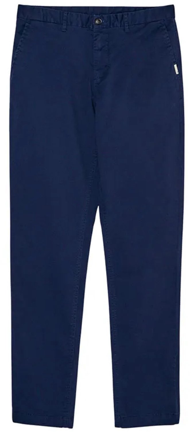 Element Slim Chino Broek 30 Man Marineblauw