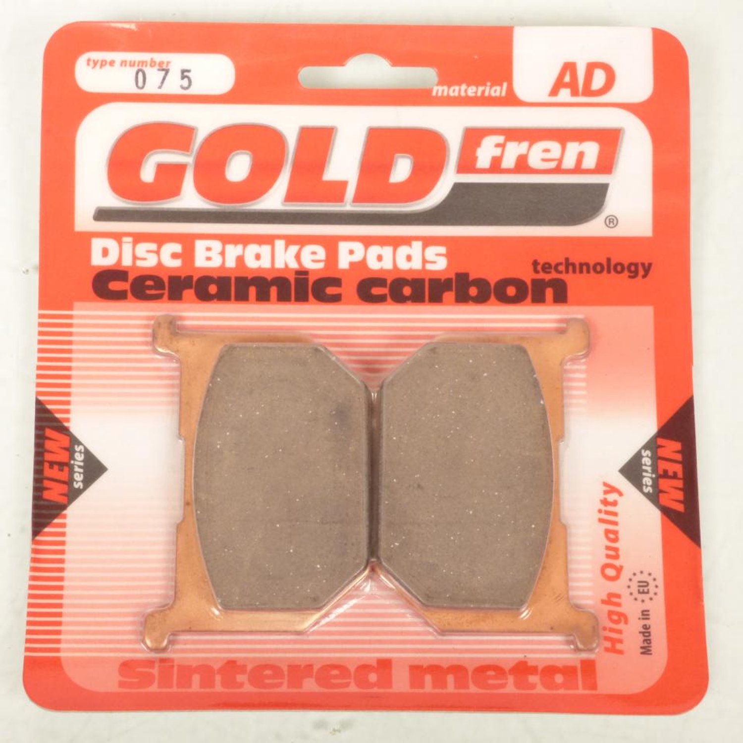Remblokken Gold Fren voor motor Suzuki 400 GN TT 1980 linksvoor Nieuw