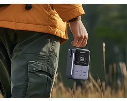 Ugreen Powerbank 48000Mah Pb770, 2X Usb + 4X Usb-C, Snel Opladen 300W, Grijs