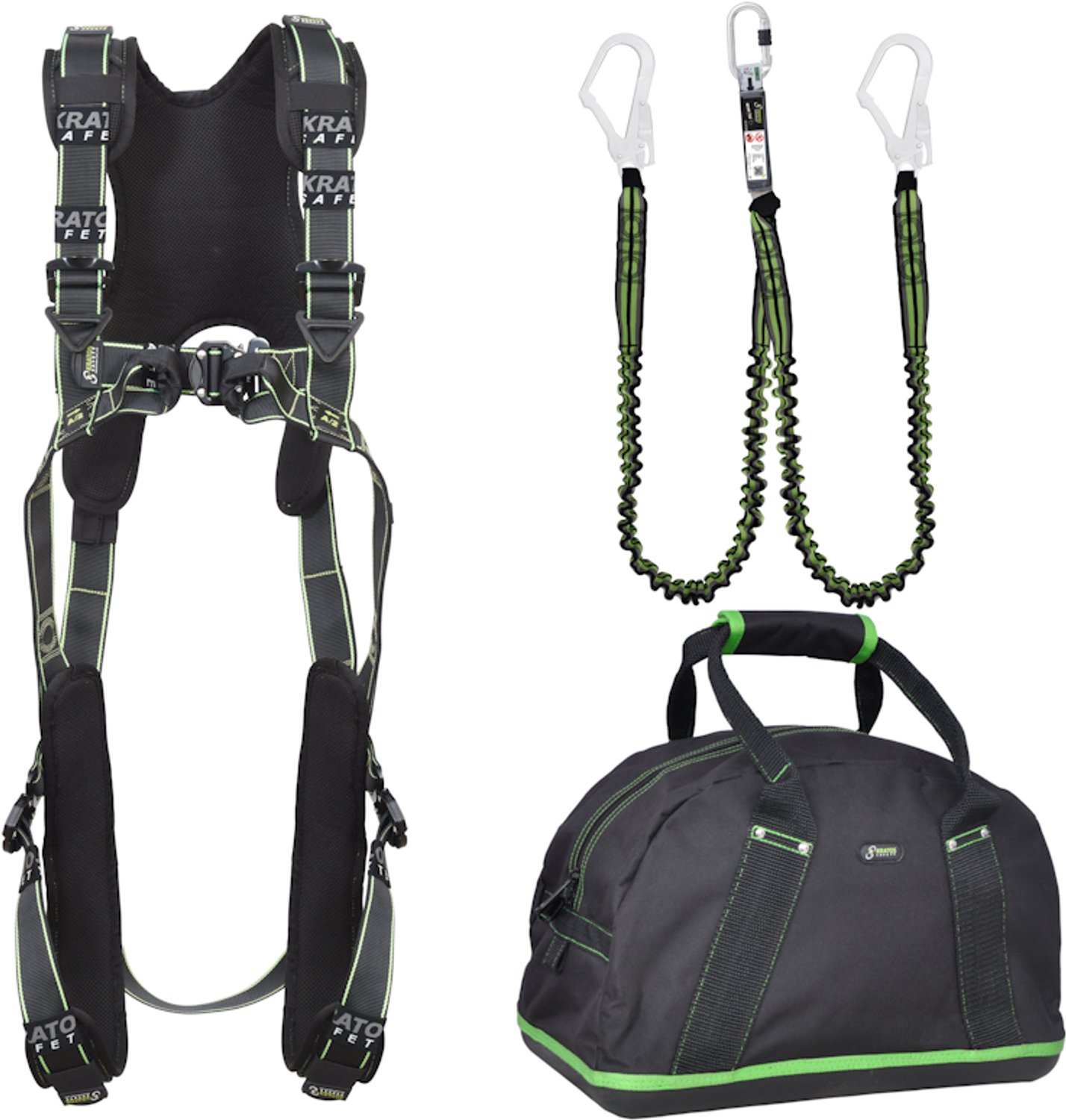 Kratos complete set valbeveiliging comfort - Elastische Y-lijn - Maat L-XXL