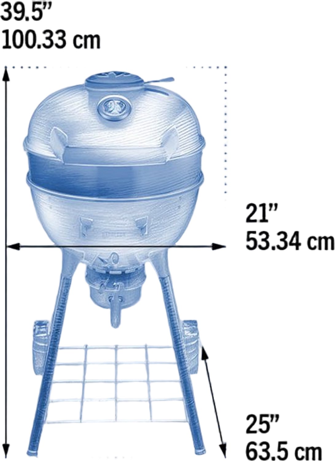 Napoleon PRO18 Kettle - Barbecue au charbon - Ø 47 cm