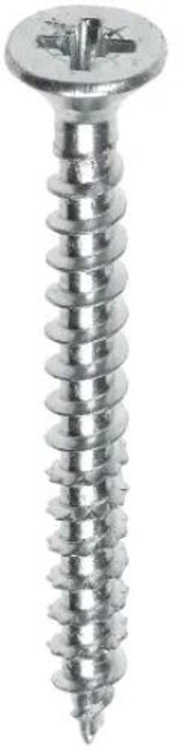 Fischer spaanplaatschroef 3mm kruiskop plat verzonken kop - 16mm lang - 200 stuks
