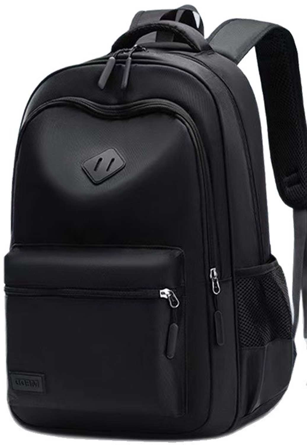 18 inch laptoprugzak met USB-oplaadpoort - waterafstotende polyester rugzak voor heren en dames - geschikt voor werk - school en reizen