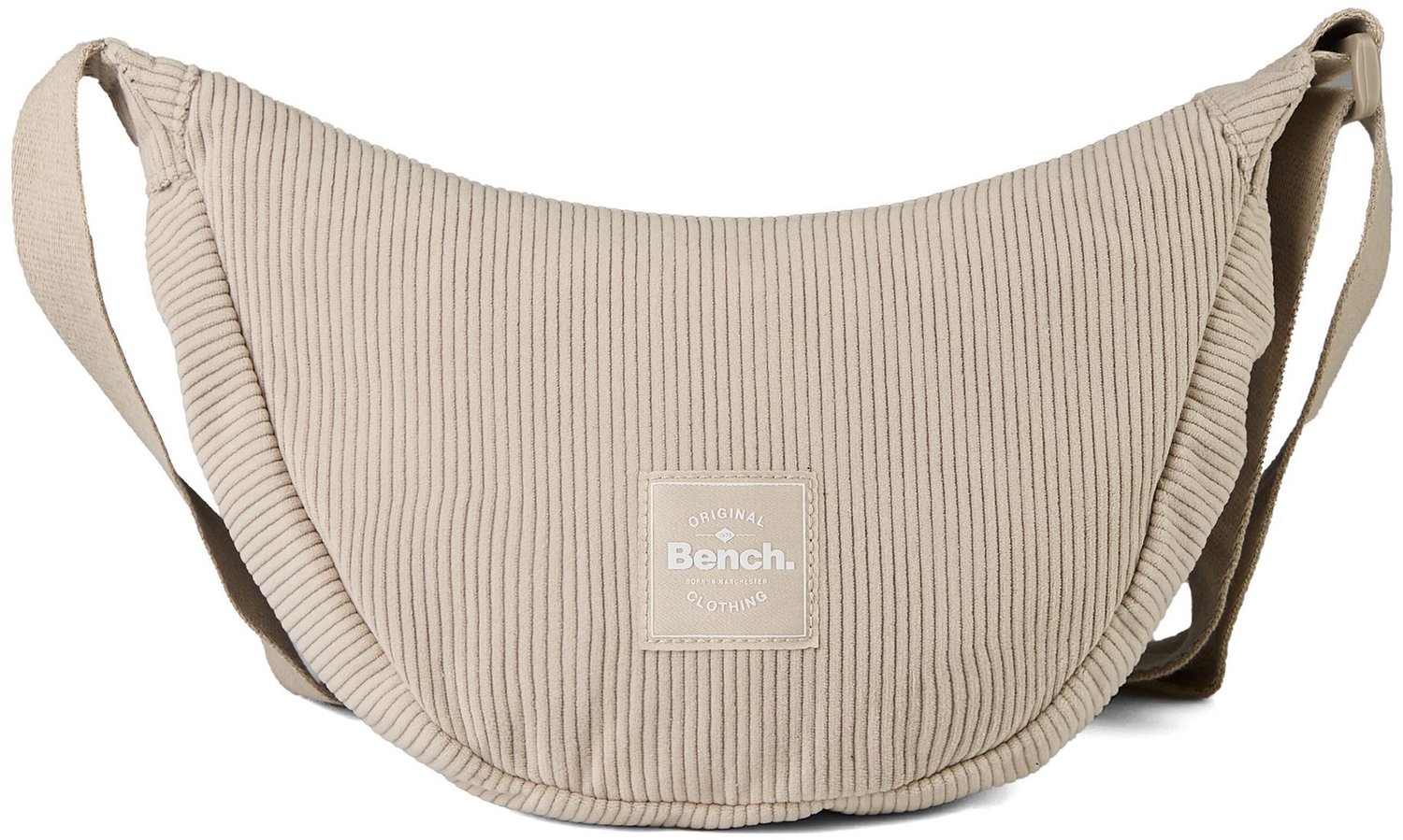 Bench Corduroy Moon Bag Schoudertas Beige
