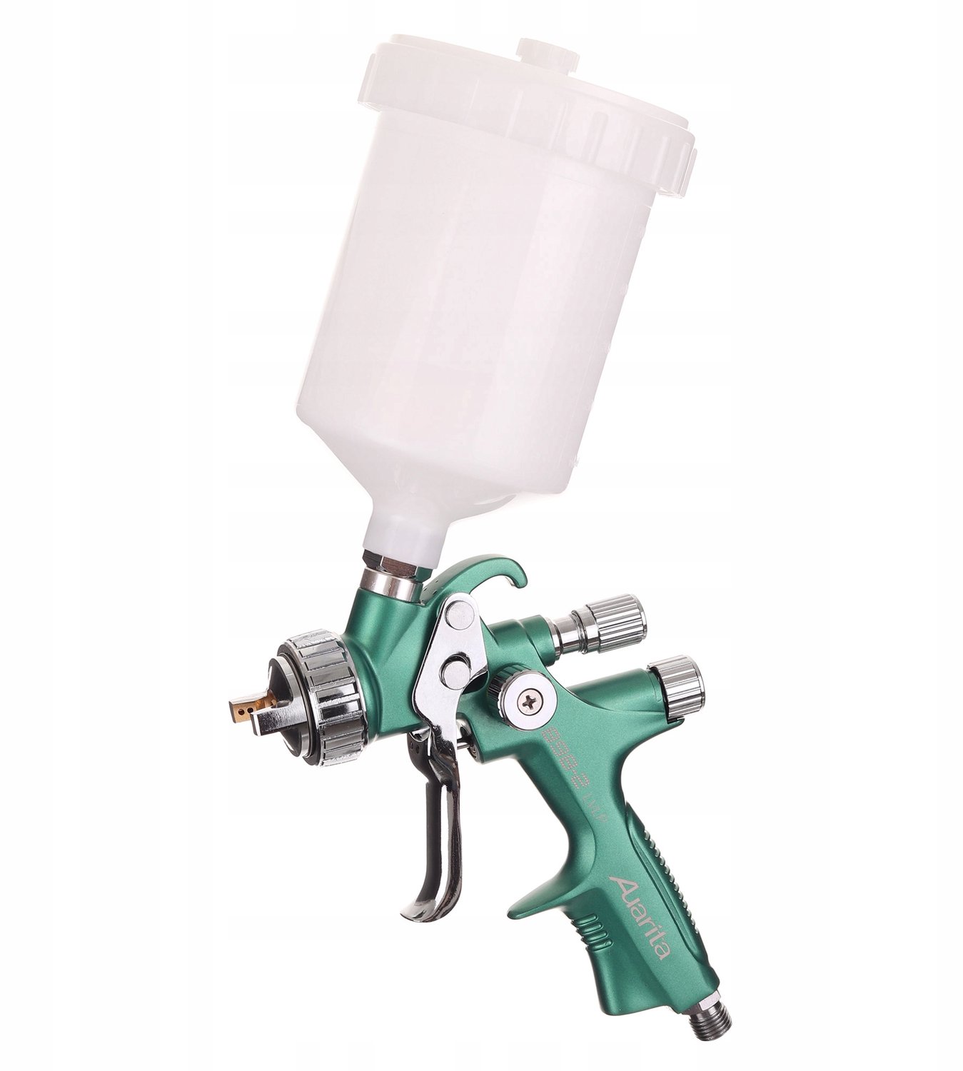 Merkloos LVLP Spuitpistool 1.8mm Teflon 600ml Tank Ergonomisch