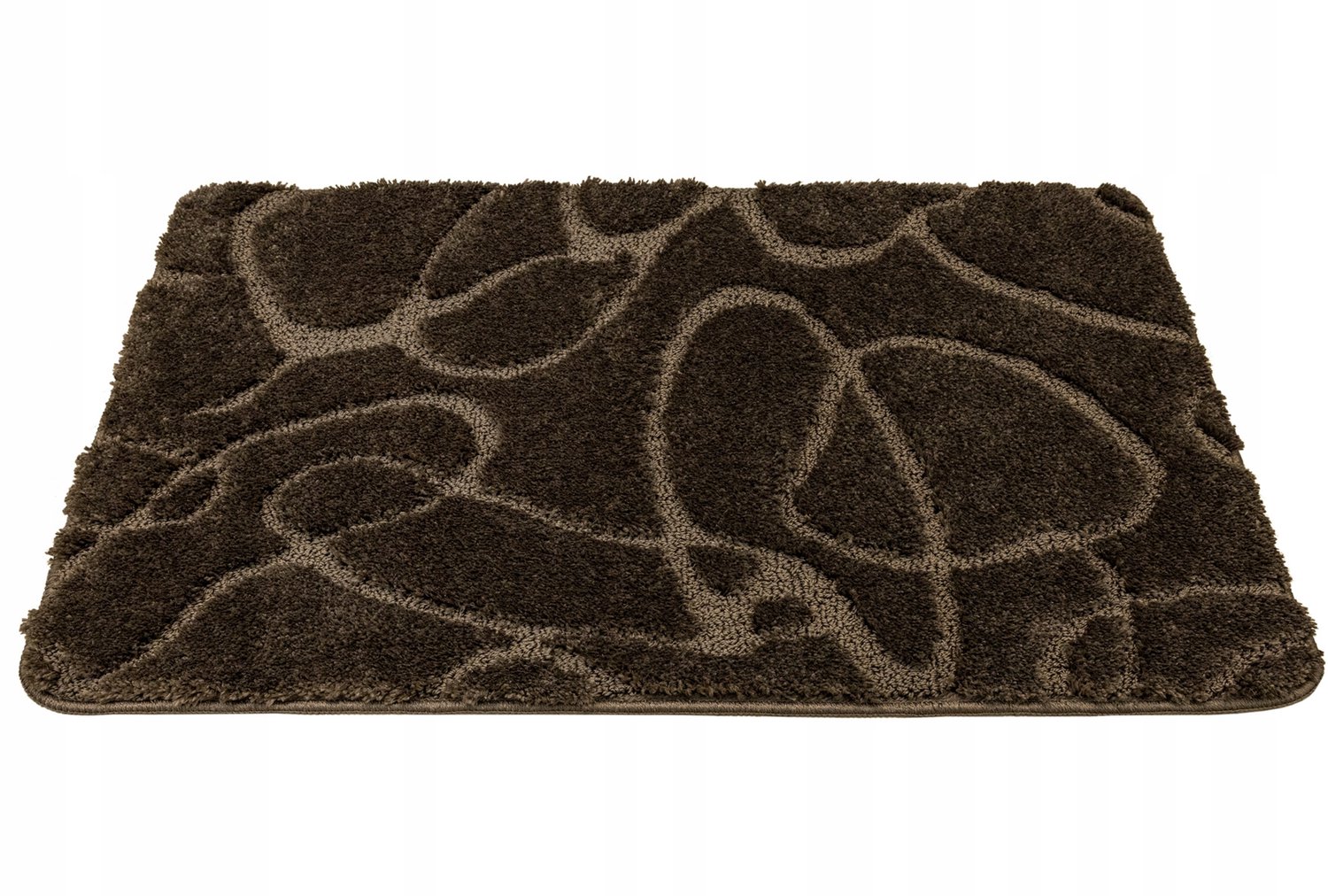 Zachte Antislip Badkamermat Bruin Komplex 50x80 cm