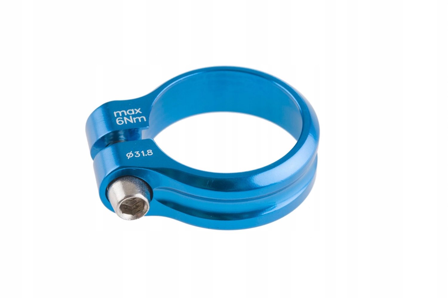 Accent Execute Zadelpenklem Blauw 31.8 mm - Lichtgewicht Aluminium