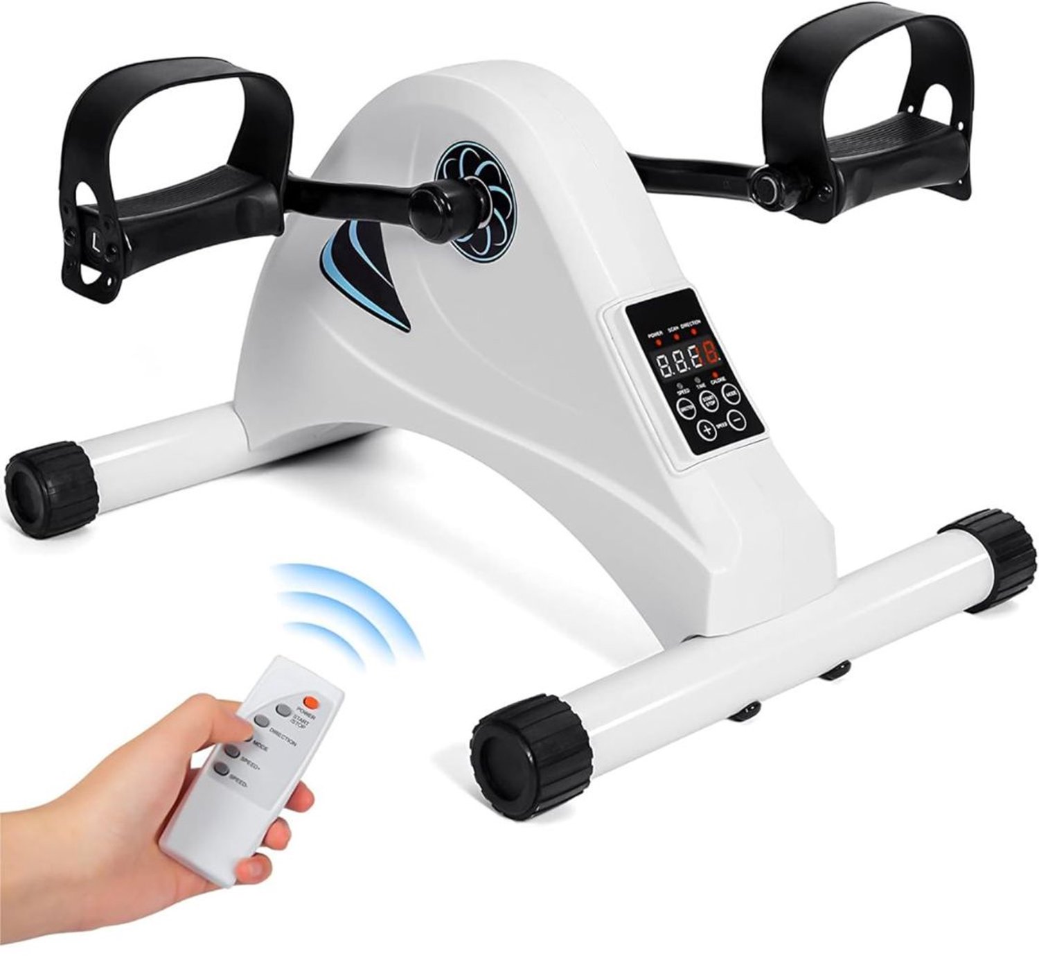 DailySupplies® Stoelfiets - Bureaufiets - Deskbike -Wit met zwart