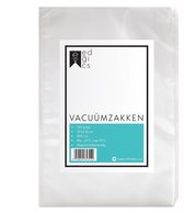 Vacuumzakken Voedsel - 20x30 cm - 100 stuks - Vacumeerzakken - Sous Vide Zakken - Vacuümzakken Met Microstructuur - Vacuüm Opbergzakken - BPA Vrij