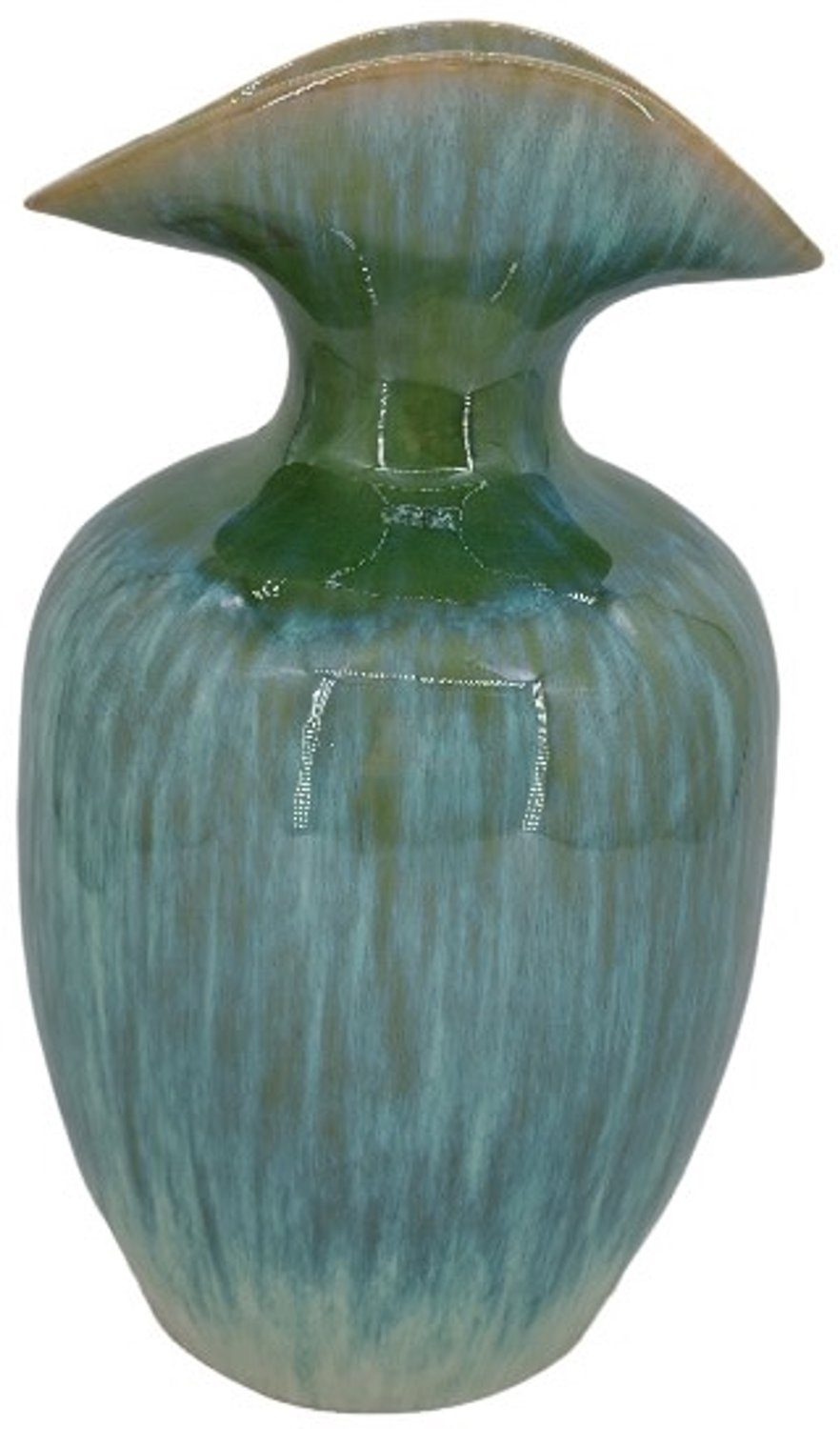 Light & Living Vaas MARILLO - Groen - 19.5x19.5x33 cm
