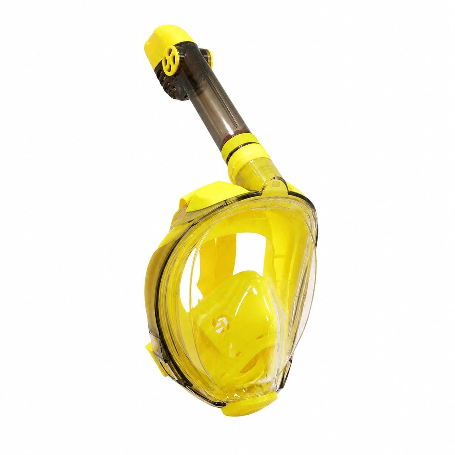 POINT LGB Volledig Gezicht Duikmasker Snorkelen Geel S/M