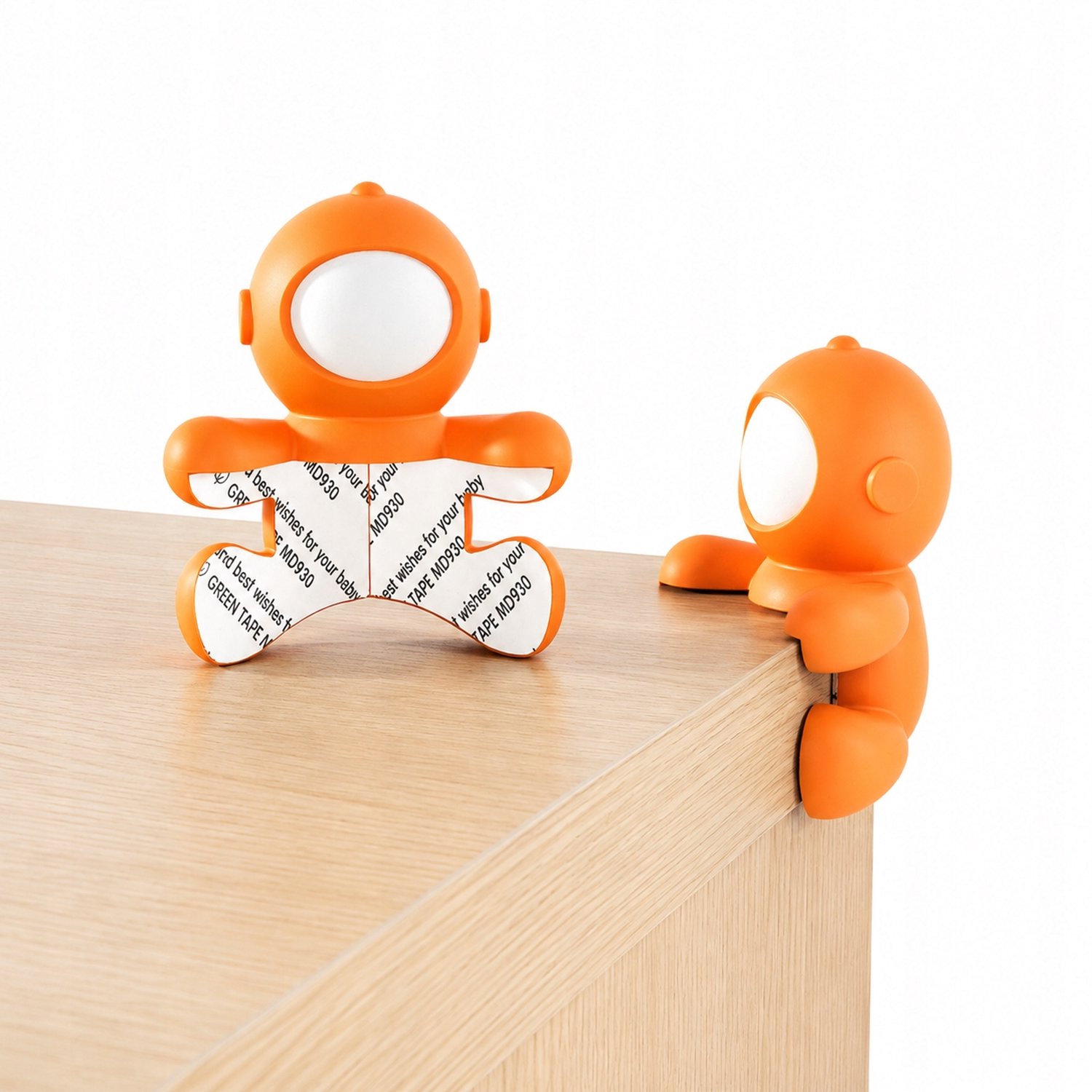 Veiligheidshoekjes Astronaut 4 stuks - Oranje