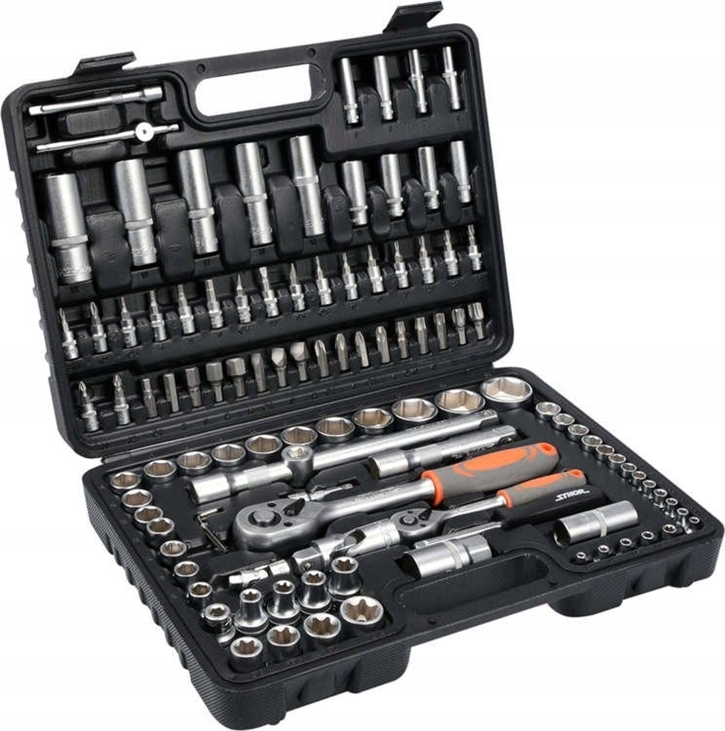 108-delige Gereedschapset 1/2" en 1/4" - Professioneel & Duurzaam