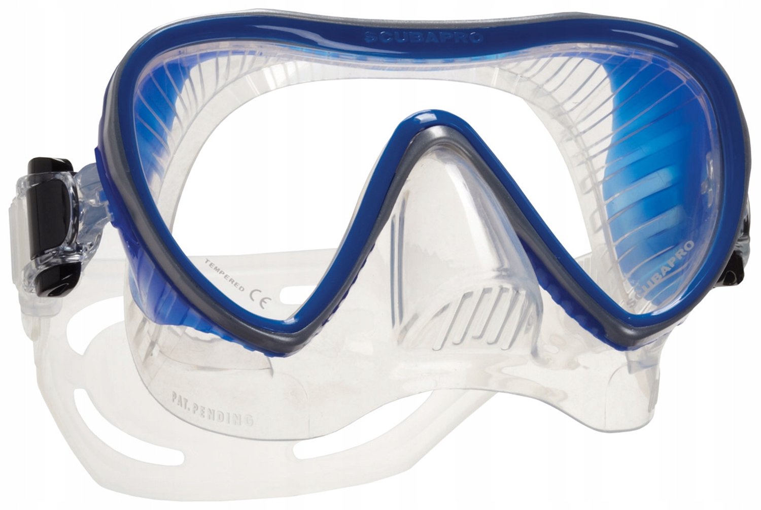 Scubapro Synergy II Trufit Duikmasker - Comfortabel & Breed Zicht (Blauw)