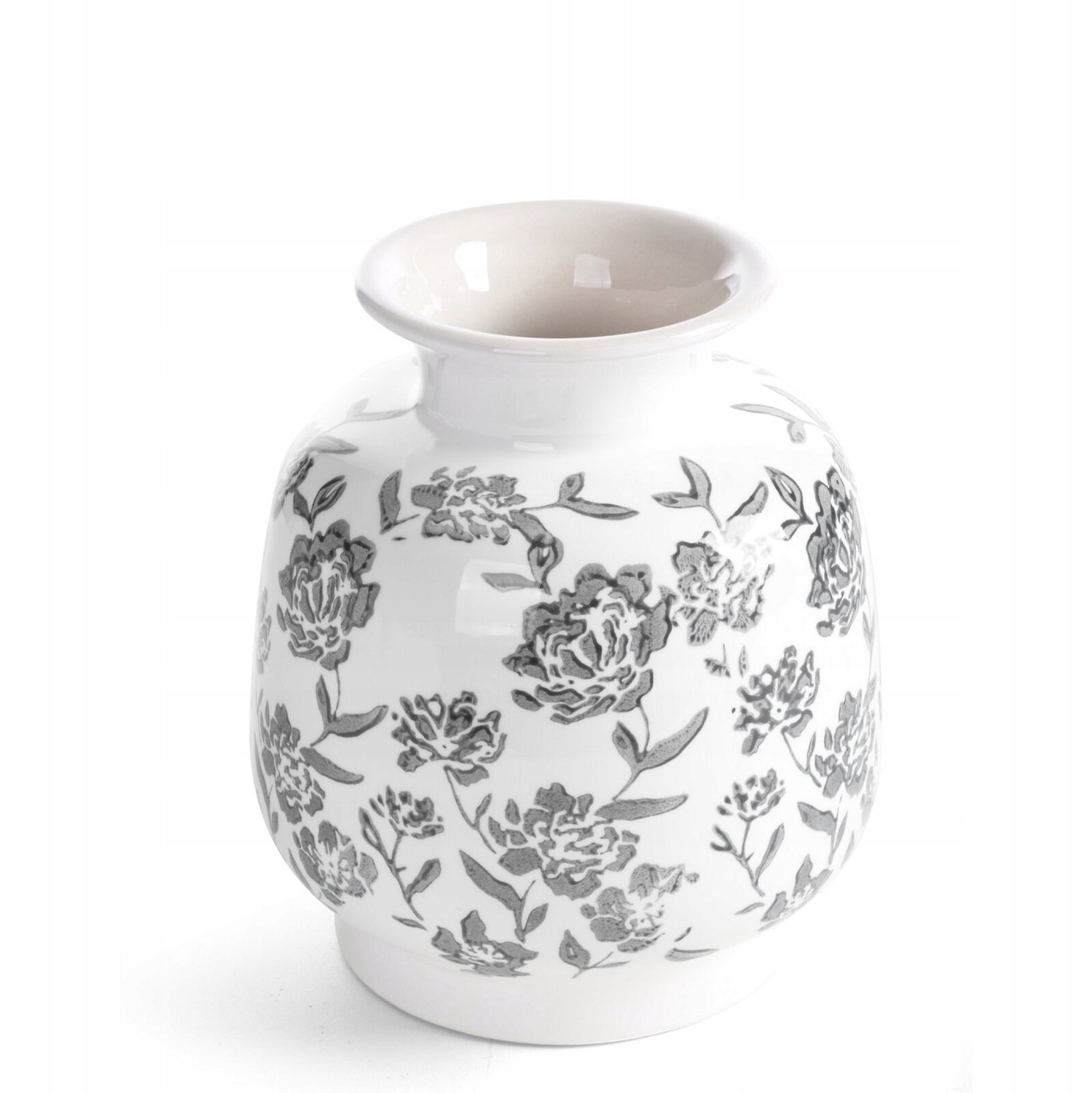 Decoratieve Vaas Vivian 16 x 19 cm Wit Keramiek