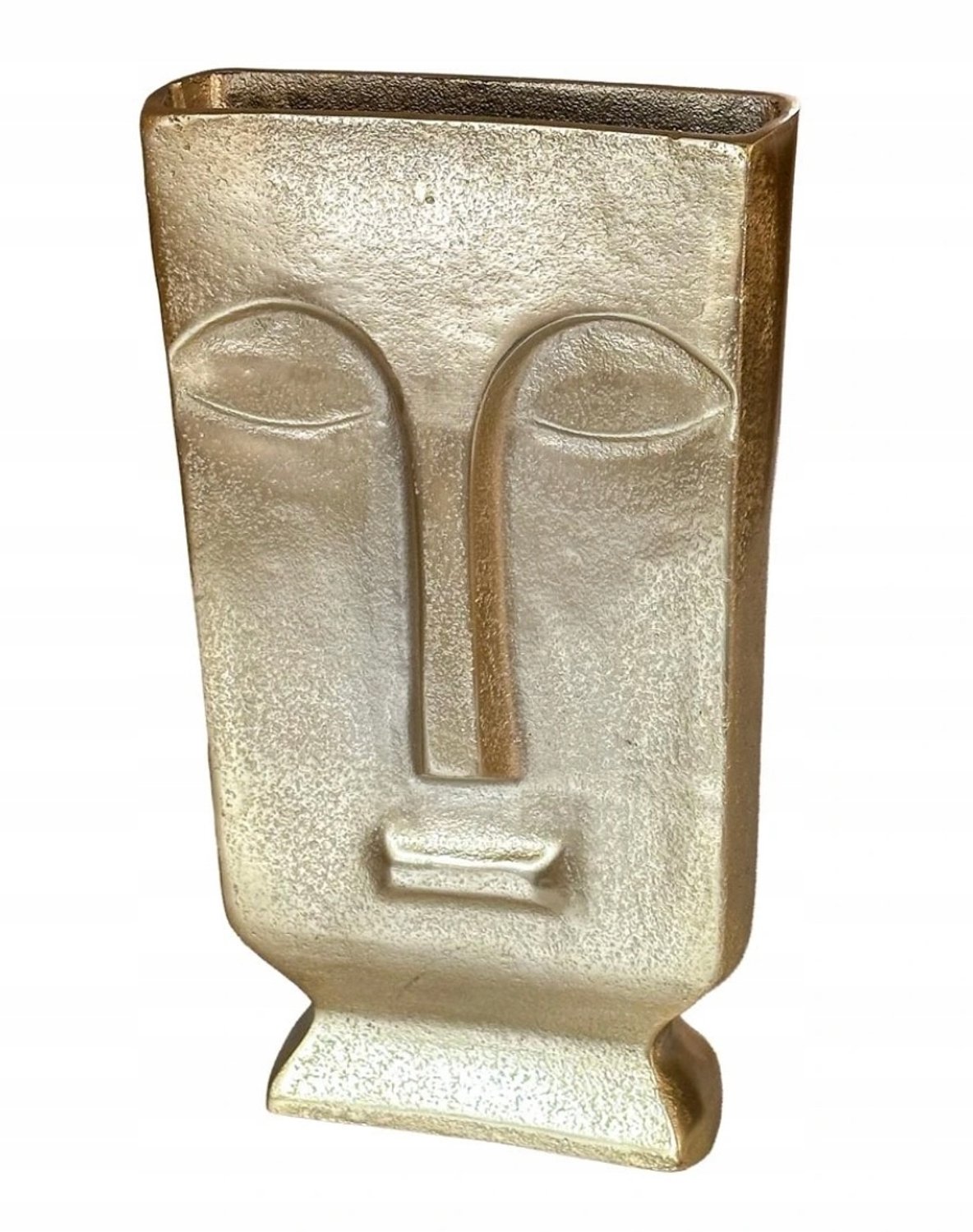Gouden Metalen Vaas Woondecoratie - 38 cm