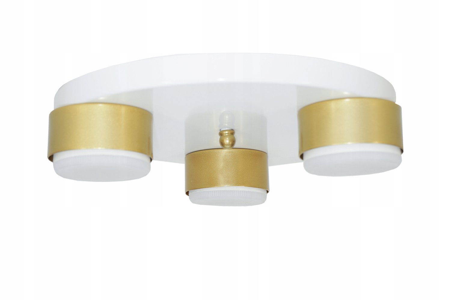 Merkloze Zwarte Plafondlamp GX3 met GX53 Fitting - 3 Lichtpunten