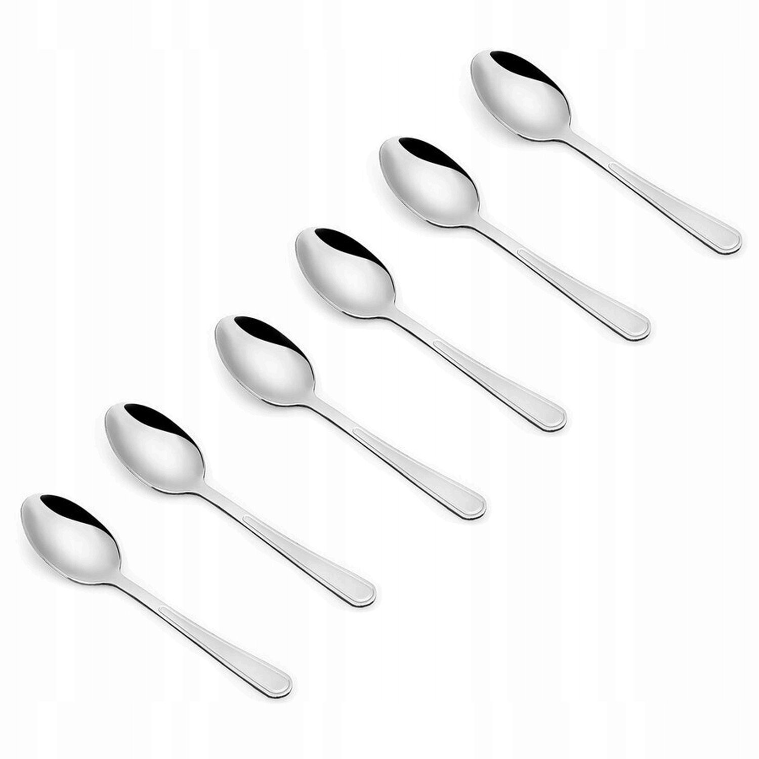 Tadar Bravo Dessertlepjes - Set van 6 - Roestvrij Staal