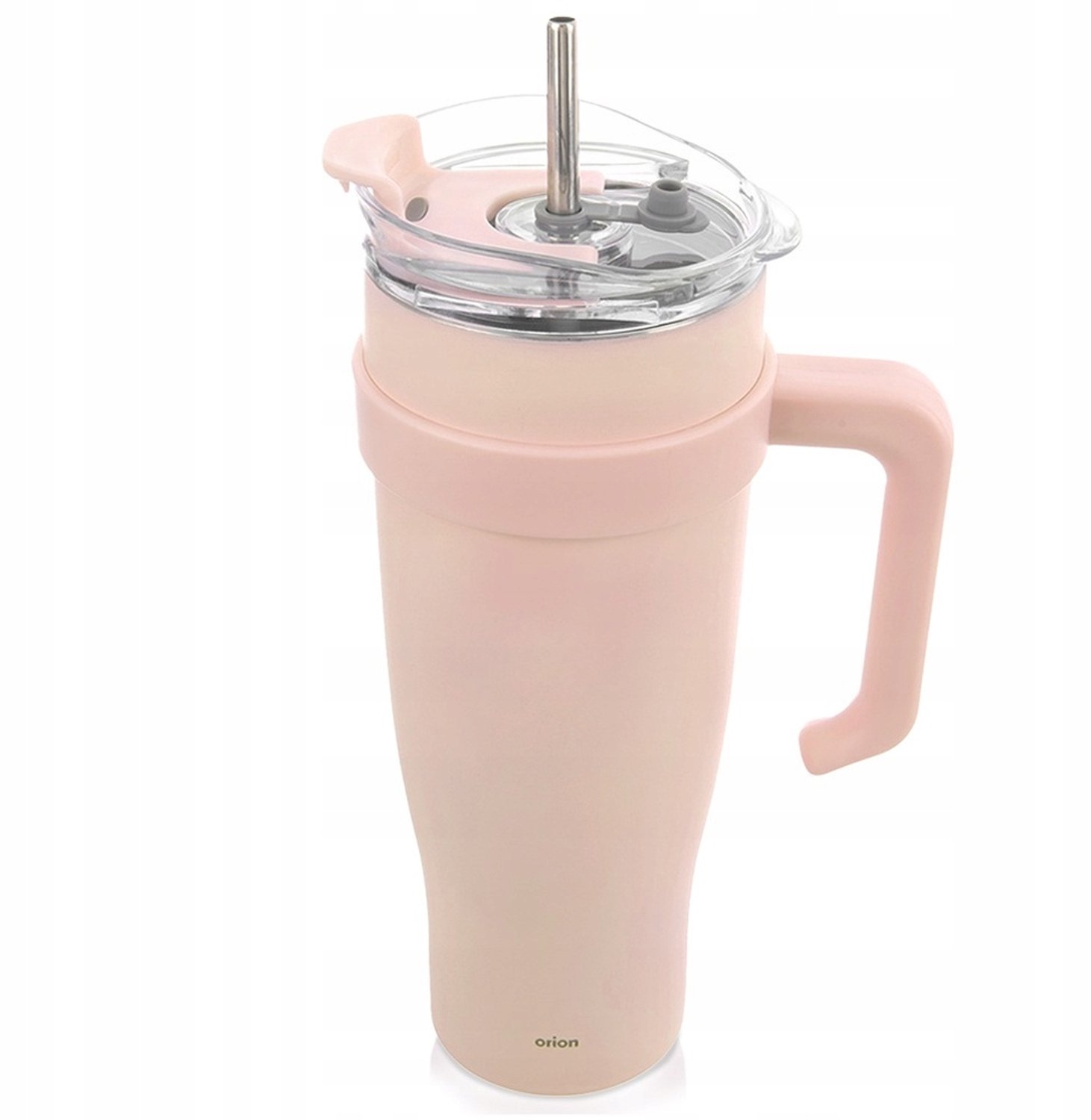 XXL Thermosbeker RVS Lekvrij met Rietje - 1.2L
